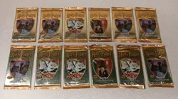 Harry Potter Base Set Trading Card Game (12)Booster Pack 2001 FACTORY SEALED - Image 1