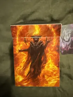 MTG LOTR Sauron Deck Box Magic The Gathering Ultra Pro Lord of Rings Commander - Image 3