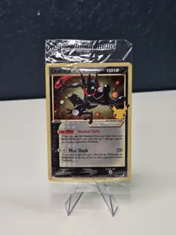 Greninja Gold Star Holo Promo SWSH144 Celebrations Pokemon Sealed Swirl - Image 1