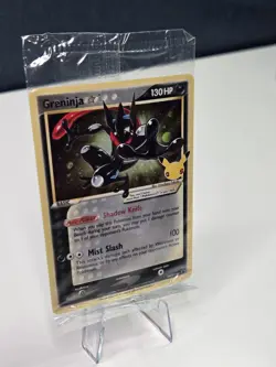 Greninja Gold Star Holo Promo SWSH144 Celebrations Pokemon Sealed Swirl - Image 3