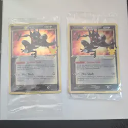 Lot of 2x Pokemon TCG Greninja Gold Star Promo SWSH144 Factory Sealed - Image 1