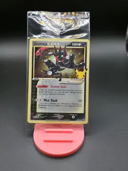 Greninja Gold Star Promo - SWSH144 Pokemon Holo Celebrations - SEALED C2 - Image 1