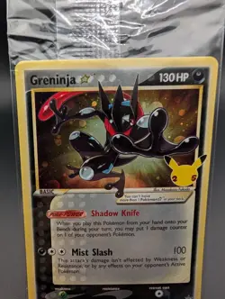 SEALED Greninja Gold Star Celebrations SWSH144 Black Star Promo Pokemon 2 - Image 2