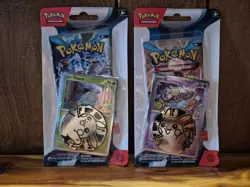 Pokemon Scarlet & Violet: Paradox Rift 2 Blister Packs (Pineco and Sinistea) - Image 1