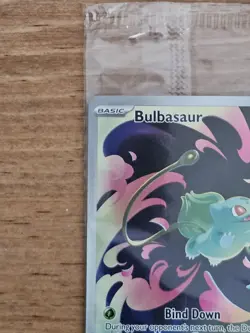 Bulbasaur 133/132 Stamped Promo Card Mega Evolution Pokemon (Factory Sealed) - Image 3