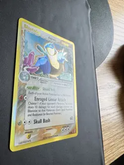 Pokemon TCG Blastoise Delta Holo Rare Card Crystal Guardians 2/100 - Image 3
