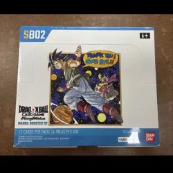 Bandai Dragon Ball Card Game Fusion World Manga Booster 02 Box Goku English - Image 1