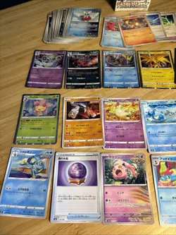 Job Lot 100x Japanese Pokemon Card + empty box - Image 2
