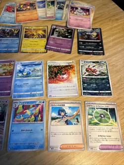 Job Lot 100x Japanese Pokemon Card + empty box - Image 3