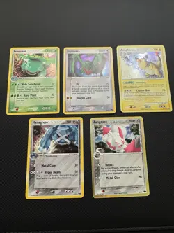 Pokemon TCG Pop Series Holo Lot of 5 Cards - HP & DMG - Rayquaza Venusaur & More - Image 1