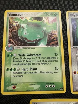 Pokemon TCG Pop Series Holo Lot of 5 Cards - HP & DMG - Rayquaza Venusaur & More - Image 4