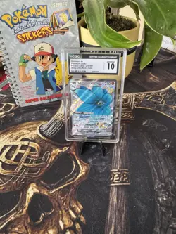 Pokemon Card Glimmora Ex Shiny Scarlet & Vio Paldean Fates CGC Grade 10 Not Psa - Image 1