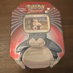 New Pokemon TCG: Mighty Mysterious Tin - Snorlax Promo - Factory Sealed. 820650809859 - Image 1