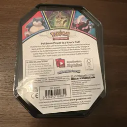 New Pokemon TCG: Mighty Mysterious Tin - Snorlax Promo - Factory Sealed. 820650809859 - Image 3