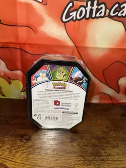 Pokemon TCG 2021 Mighty Mysterious Tin Snorlax Factory Sealed 820650809859 - Image 3