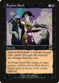 Syphon Soul - Foil Onslaught HP MTG - Image 1