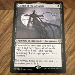 1x Cultist of the Absolute NM Eng MTG CLB Baldurs gate 123 - Image 1