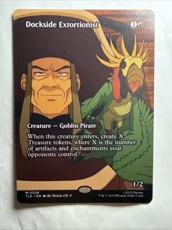 Dockside Extortionist (Borderless) Mythic MTG Avatar Eternal Regular NM #0028 - Image 1