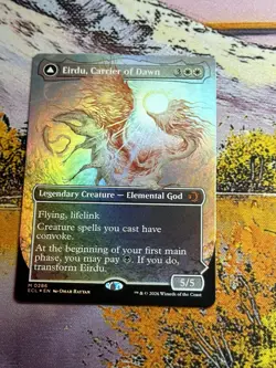 Eirdu, Carrier of Dawn Isilu, Twilight(Borderless) [Lorwyn Eclipsed] 286 NM Foil - Image 1