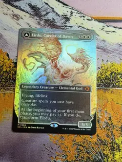 Eirdu, Carrier of Dawn Isilu, Twilight(Borderless) [Lorwyn Eclipsed] 286 NM Foil - Image 5