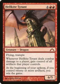 Hellkite Tyrant Gatecrash MP MTG - Image 1