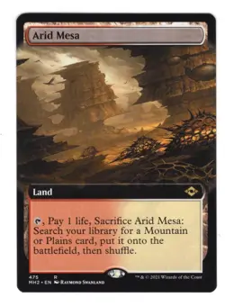 Arid Mesa - Near Mint - Modern Horizons 2 - MTG - Extended Art - MHII - Image 1