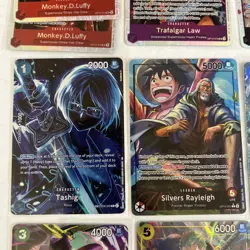 One Piece TCG Lot - Starter Decks, Tashigi Sp, Silvers Rayleigh Alt Art More!!!! - Image 2