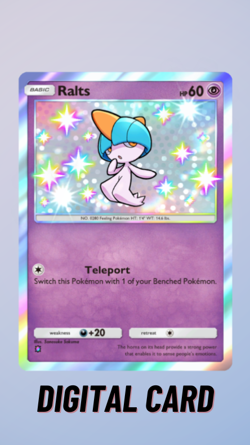 Ralts Shiny Eevee Grove Pokemon TCG Pocket 1 Star ⭐ (English) - Image 1