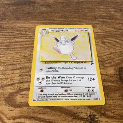 Pokemon TCG Wigglytuff Base Set 2 Holo Rare Card 019/130 - Image 3