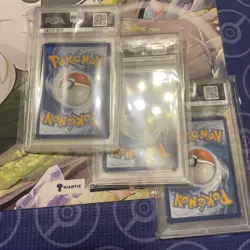 3x Pokemon Scarlett And Violet Mint 9 Waifu Lot - Image 2