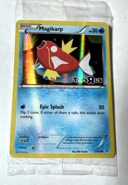 Magikarp - 22/83 Holo Toys R Us Promo Pokemon Generations New and Sealed - Image 1