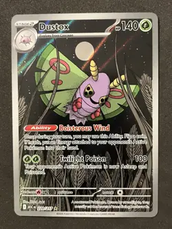 Dustox Illustration Rare 220/217 Pokemon Ascended Heroes English IR NM - Image 1