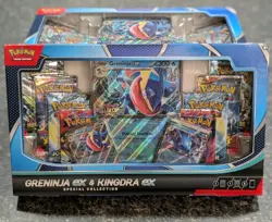Lot of 4 Pokemon Greninja ex & Kingdra ex Special Collection Boxes - New - Image 1