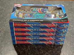 Lot of 4 Pokemon Greninja ex & Kingdra ex Special Collection Boxes - New - Image 3