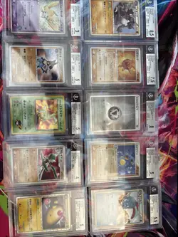 Pokemon 10x Graded Lot All Vintage Holos Beckett Graded Lot #14 - Image 1