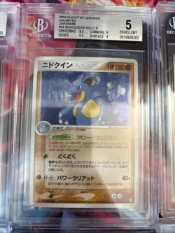 Pokemon 10x Graded Lot All Vintage Holos Beckett Graded Lot #14 - Image 5