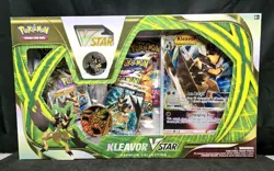 KLEAVOR VSTAR Premium Collection Box Factory Sealed Pokemon TCG 2022 - Image 1