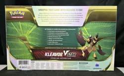 KLEAVOR VSTAR Premium Collection Box Factory Sealed Pokemon TCG 2022 - Image 2