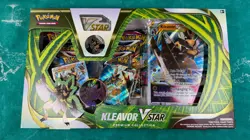Pokemon TCG Kleavor VSTAR Premium Collection Box Sealed - Image 1