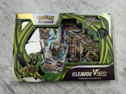 Pokemon TCG - Kleavor VSTAR Premium Collection FUSION STRIKE PACKS AND MORE!!! - Image 1