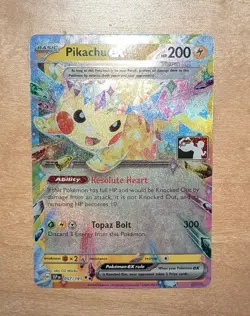 Pikachu EX #057/191 - Pokemon TCG - NM Foil - Prize Pack Series 7 - Stamp Promo - Image 1