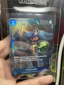 OP01-067-ALT Crocodile (Parallel) Super Rare Alternative Art One Piece TCG Card - Image 4