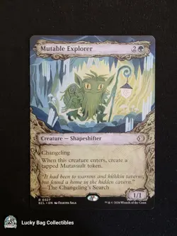 Mutable Explorer (Showcase) Lorwyn Eclipsed MTG NM - Image 1