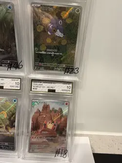 Pokemon TCG Graded Bundle Ags & Pg 7 Cards Total - Image 3