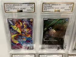Pokemon TCG Graded Bundle Ags & Pg 7 Cards Total - Image 4