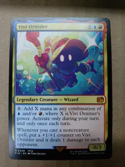 Vivi Ornitier FIN #248 Non-Foil Standard Art NM MTG - Image 1
