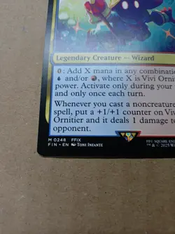 Vivi Ornitier FIN #248 Non-Foil Standard Art NM MTG - Image 2
