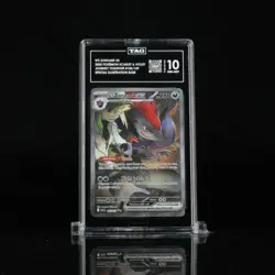 N's Zoroark EX 185/159 Journey Together SIR TAG 10 PSA 10 - Image 1