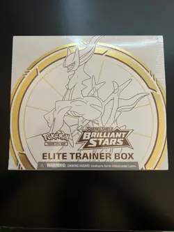 Pokemon TCG Sword & Shield Brilliant Stars Elite Trainer Box - 8 Packs (85012) 820650850127 - Image 1