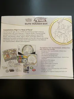 Pokemon TCG Sword & Shield Brilliant Stars Elite Trainer Box - 8 Packs (85012) 820650850127 - Image 2